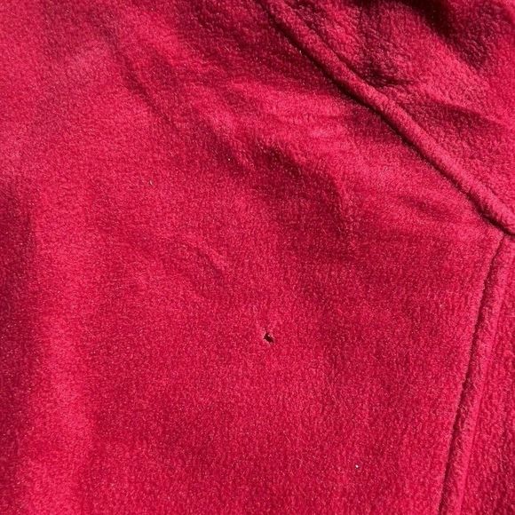 Columbia Women's Magenta Fleece Zip Up Size Large - Picture 10 of 11